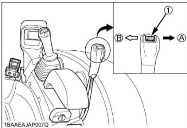 KUBOTA U354 - AVERTISSEMENT - 1