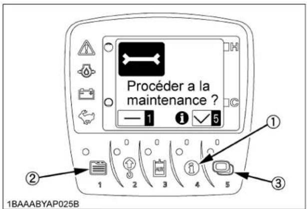 KUBOTA U354 - ■Lorsque la Vérification est Terminée - 1