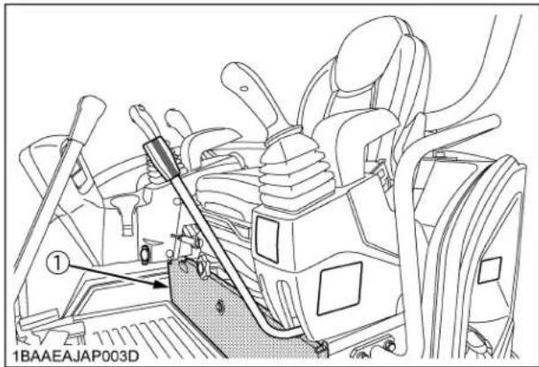 KUBOTA U354 - ATTENTION - 1