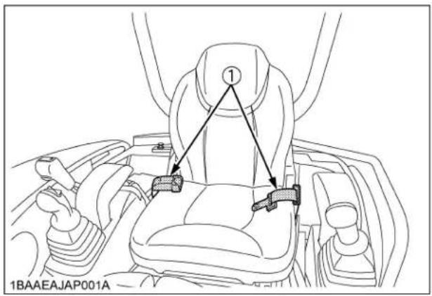 KUBOTA U354 - AVERTISSEMENT - 1