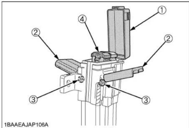 KUBOTA U354 - [Fusible principal à éclatement lent de 80 amp.] - 2