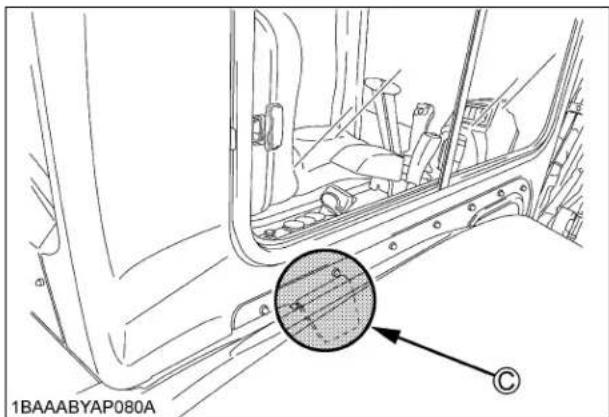 KUBOTA U354 - Circulation d'air - 3