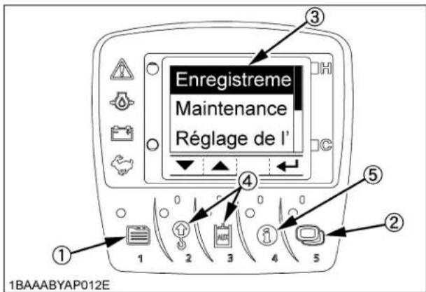 KUBOTA U354 - ■Enregistrement d'une Consignation - 2