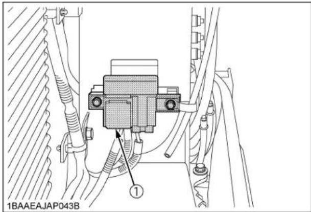 KUBOTA U354 - [Fusible principal à éclatement lent de 80 amp.] - 1