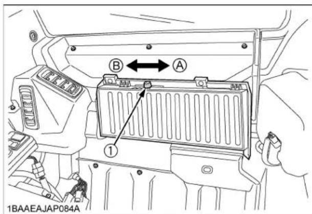 KUBOTA U354 - Circulation d'air - 2