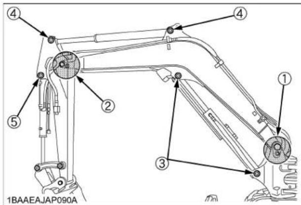 KUBOTA U354 - IMPORTANT : - 1