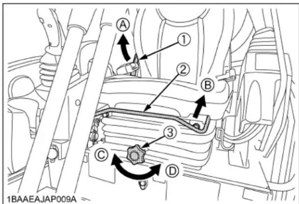 KUBOTA U354 - ATTENTION - 1