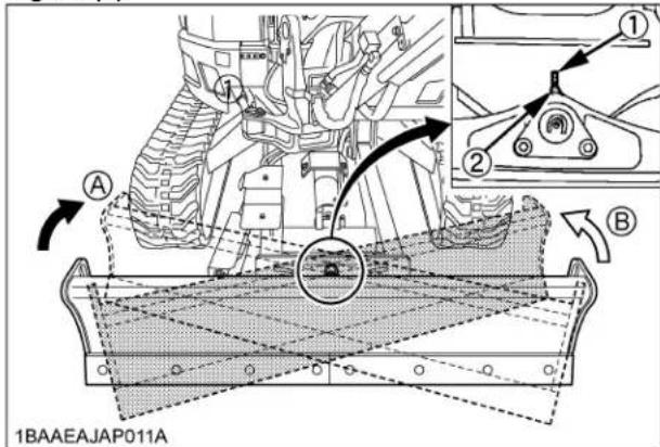 KUBOTA U354 - AVERTISSEMENT - 2