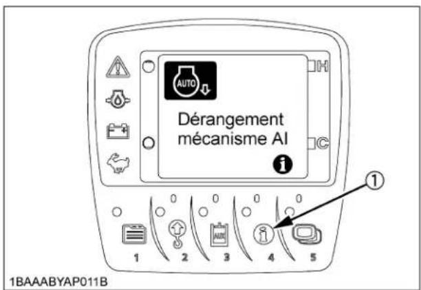 KUBOTA U354 - ◆Avertissements d'erreurs diverses - 2