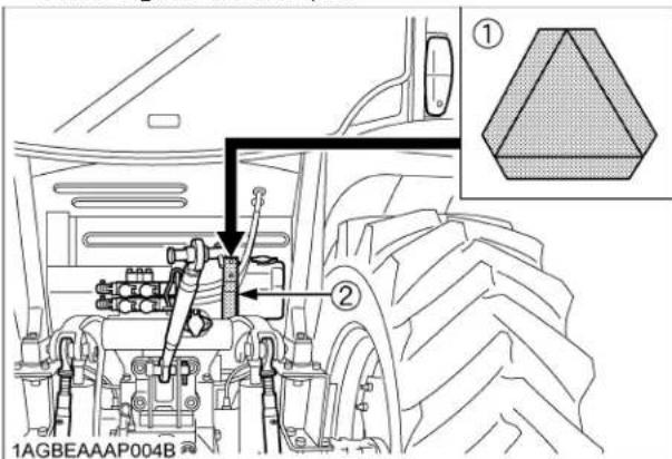 KUBOTA M6101 - Conduite du tracteur sur la route - 2