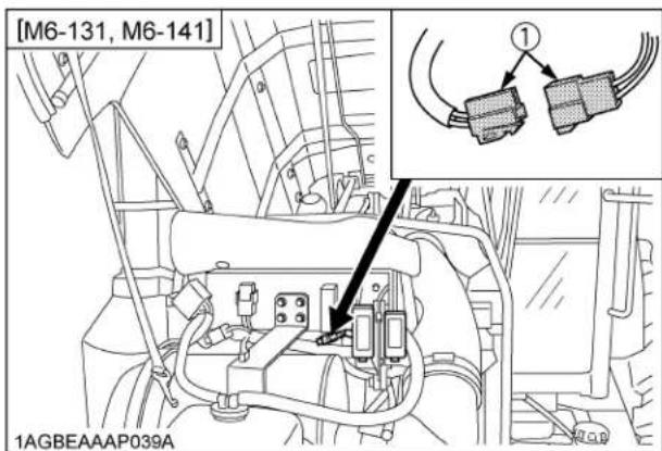 KUBOTA M6101 - La Procedure de purge s'execute comme suit: - 5