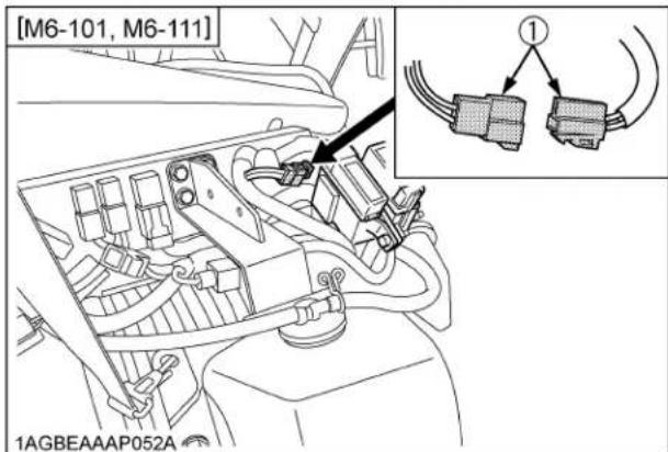 KUBOTA M6101 - La Procedure de purge s'execute comme suit: - 4