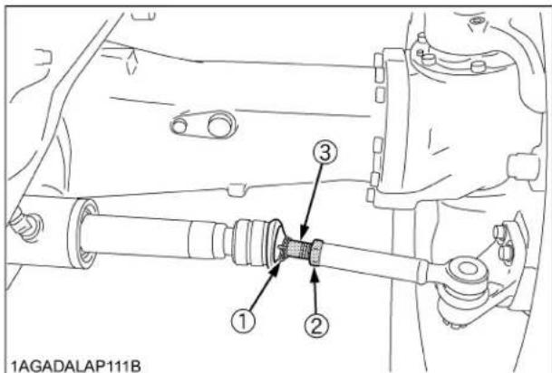 KUBOTA M6101 - Procedure d'ajustement - 1