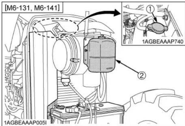 KUBOTA M6101 - AVERTISSEMENT - 4