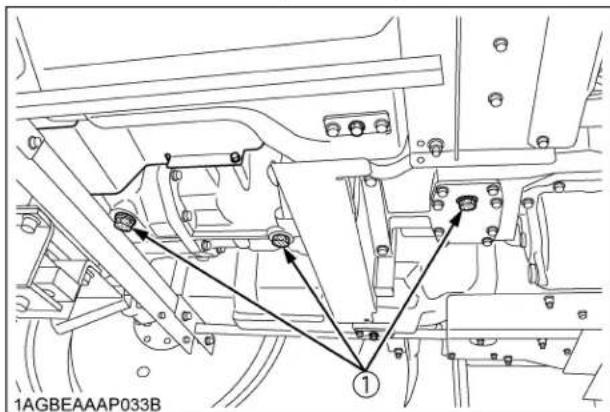 KUBOTA M6101 - AVERTISSEMENT - 1
