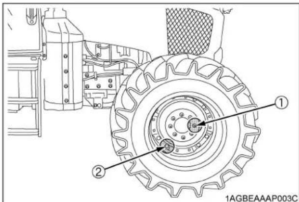 KUBOTA M6101 - IMPORTANT : - 1