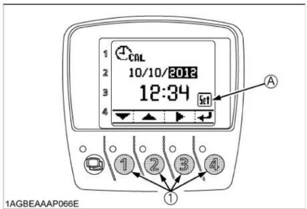 KUBOTA M6101 - Procedure de réglage - 5