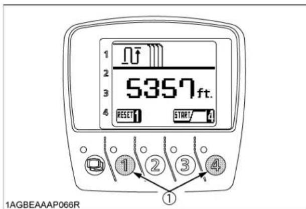 KUBOTA M6101 - ■ Mesure de la distance - 2