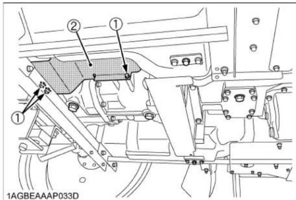 KUBOTA M6101 - AVERTISSEMENT - 2