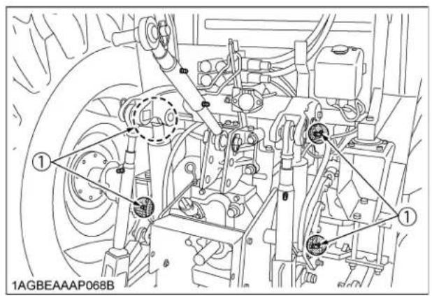 KUBOTA M6101 - ■ Embouts de graissage - 9