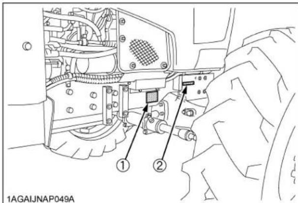 KUBOTA M6101 - Mise hors service du tracteur et sa procEDURE - 1