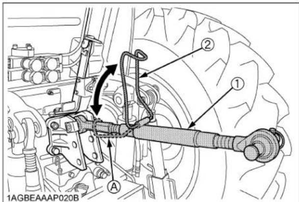 KUBOTA M6101 - ■Tirant supérieur - 1