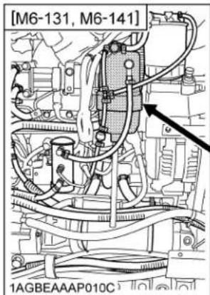 KUBOTA M6101 - ■Vérification du séparateur d'eau - 4
