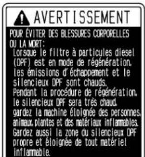 KUBOTA M6101 - ÉTIQUETTES DE DANGER, D'AVERTISSEMENT ET D'ATTENTION - 3