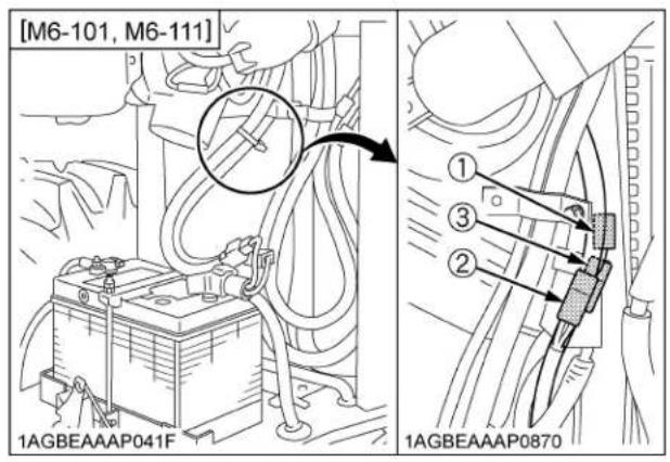 KUBOTA M6101 - NOTE: - 2