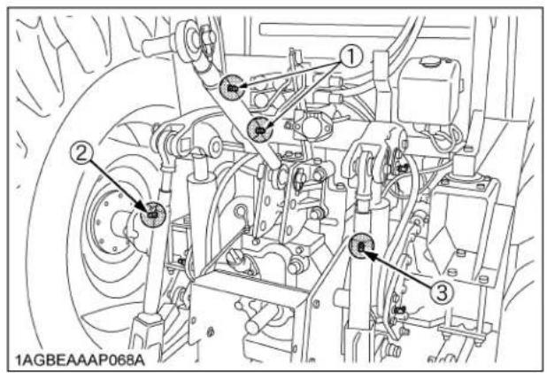 KUBOTA M6101 - ■ Embouts de graissage - 7