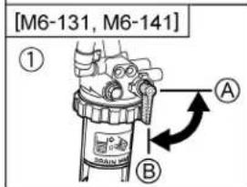 KUBOTA M6101 - La Procedure de purge s'execute comme suit: - 3
