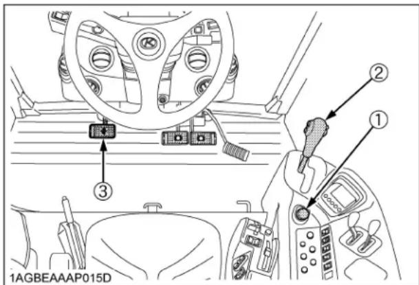KUBOTA M6101 - A VERTISSEMENT - 1
