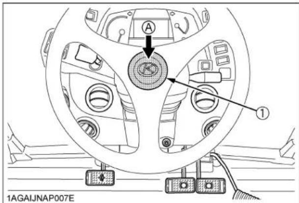 KUBOTA M6101 - Avertisseur sonore - 1