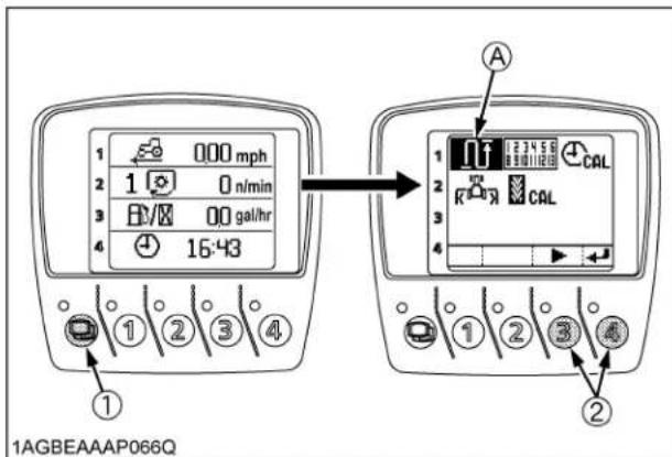 KUBOTA M6101 - ■ Mesure de la distance - 1