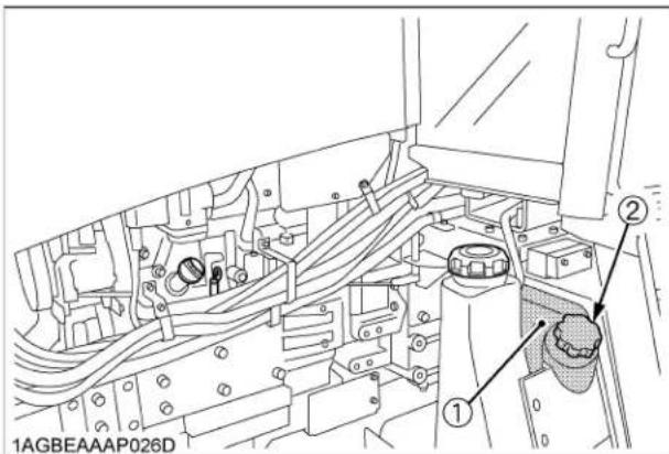 KUBOTA M6101 - AVERTISSEMENT - 1