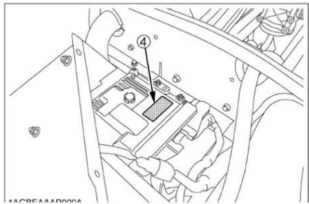 KUBOTA M6101 - A AVERTISSEMENT - 3