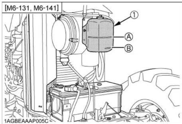 KUBOTA M6101 - AVERTISSEMENT - 2
