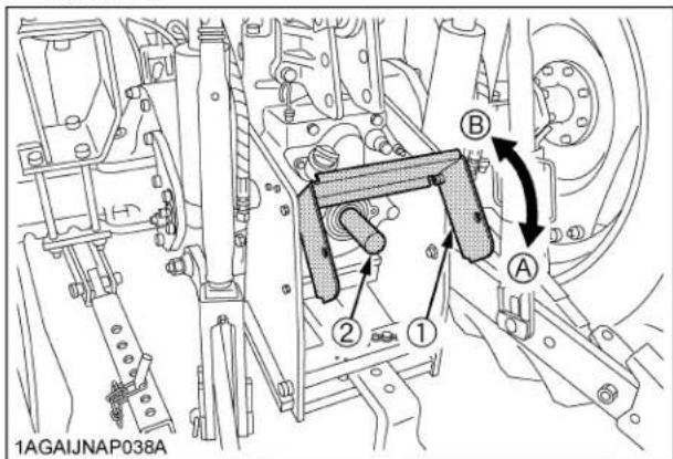 KUBOTA M6101 - FONCTIONNEMENT DE LA PDF (PRISE DE FORCE) - 1