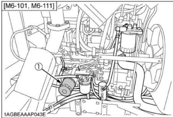 KUBOTA M6101 - A VERTISSEMENT - 1