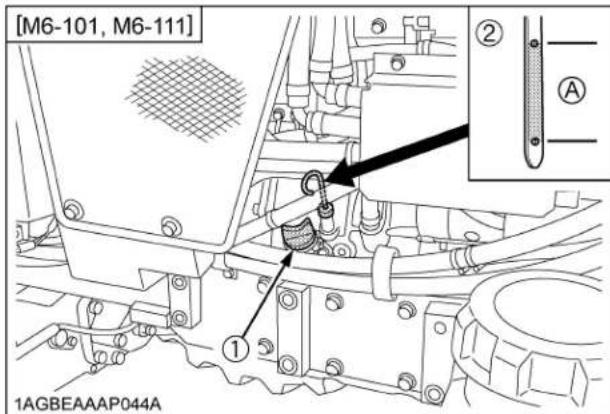 KUBOTA M6101 - IMPORTANT : - 1