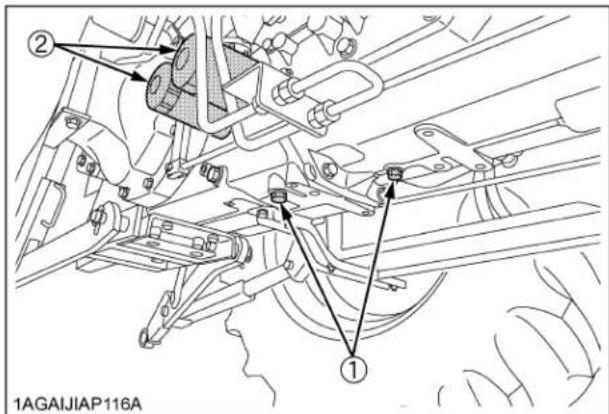 KUBOTA M7060 - AVERTISSEMENT - 1