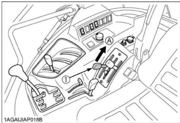 KUBOTA M7060 - AVERTISSEMENT - 1