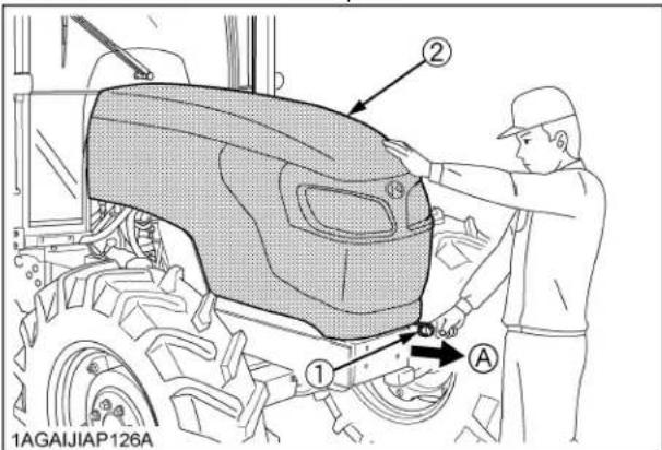 KUBOTA M7060 - Capot - 1