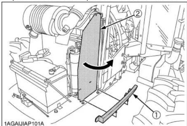 KUBOTA M7060 - AVERTISSEMENT - 1