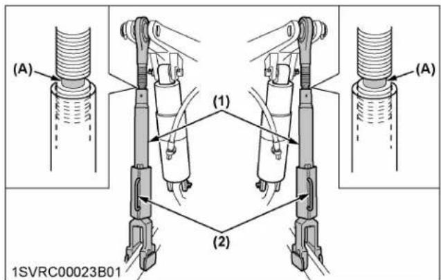 KUBOTA M7132 - Avertissement - 1