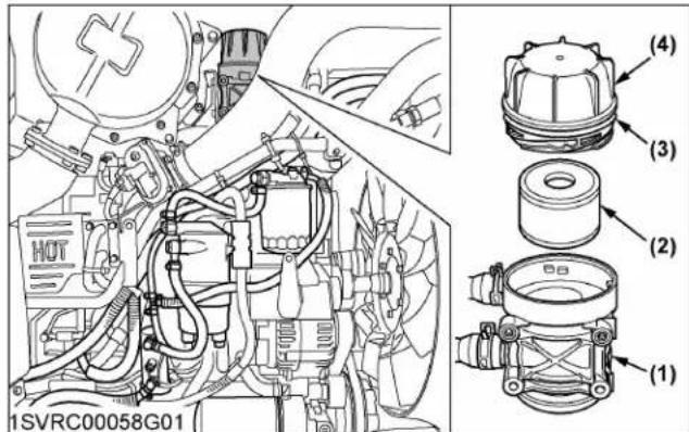 KUBOTA M7132 - Avertissement - 1