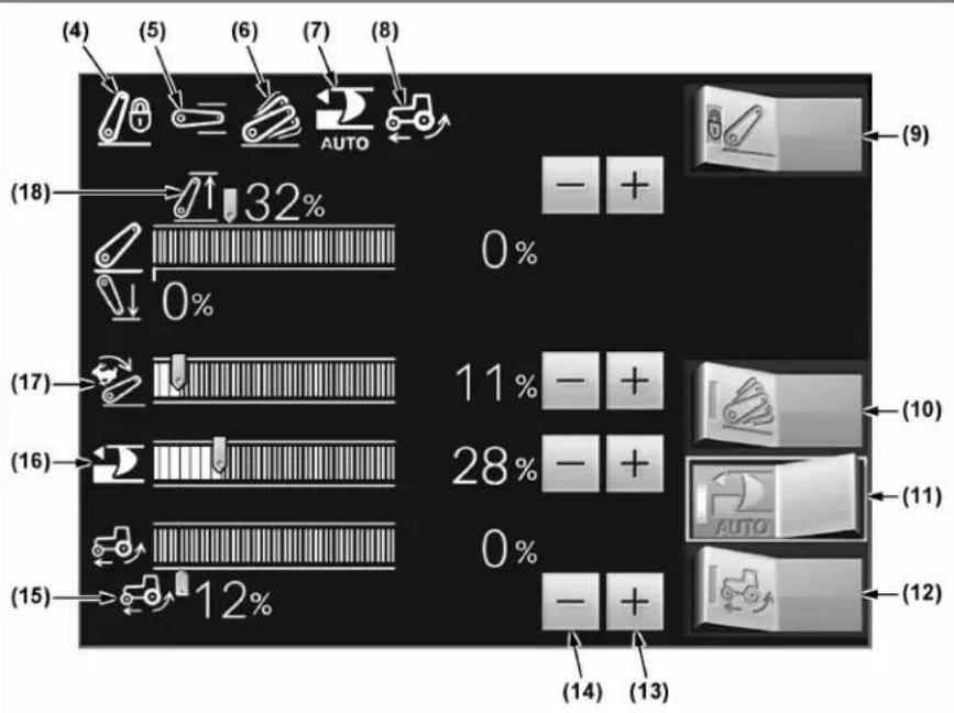 KUBOTA M7132 - Terminologie (modèles premium et premium KVT) - 2