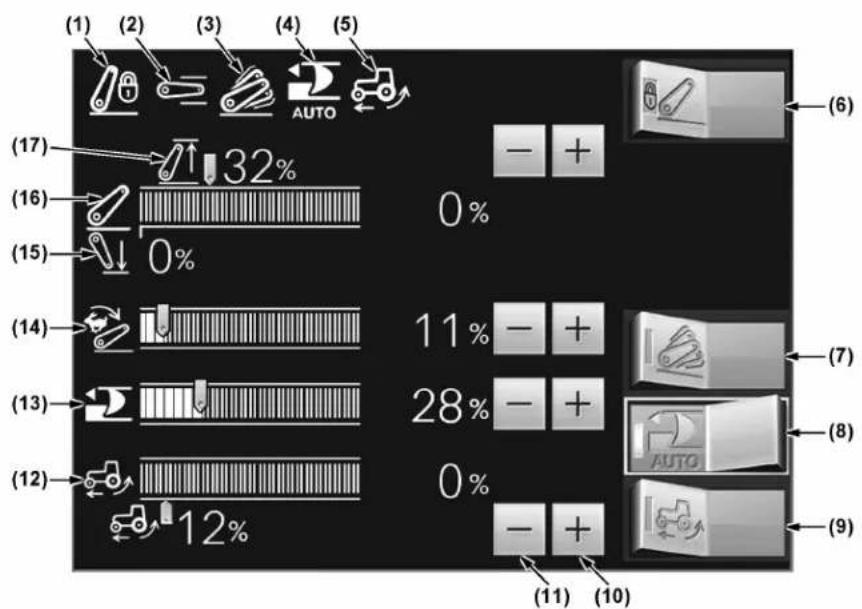 KUBOTA M7132 - Réglage de l'attelage 3 points - 1