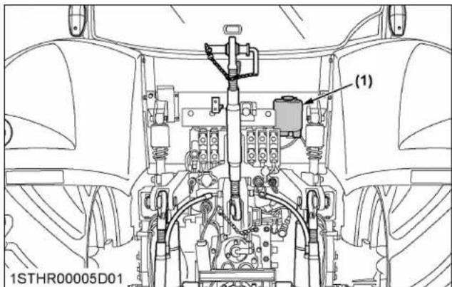 KUBOTA M7132 - Ajout de liquide de lave-glace - 1