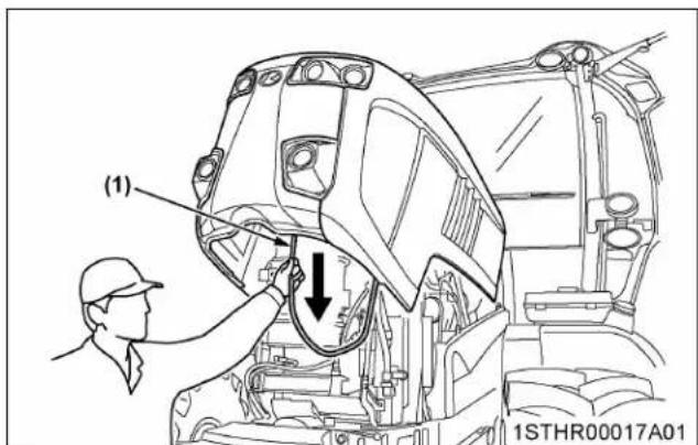 KUBOTA M7132 - Capot - 2